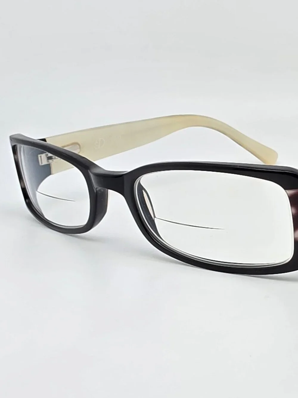 Dereon by Beyonce DOC318 01 Black Pearl Leopard Print Eyeglasses Frame 53-20-135